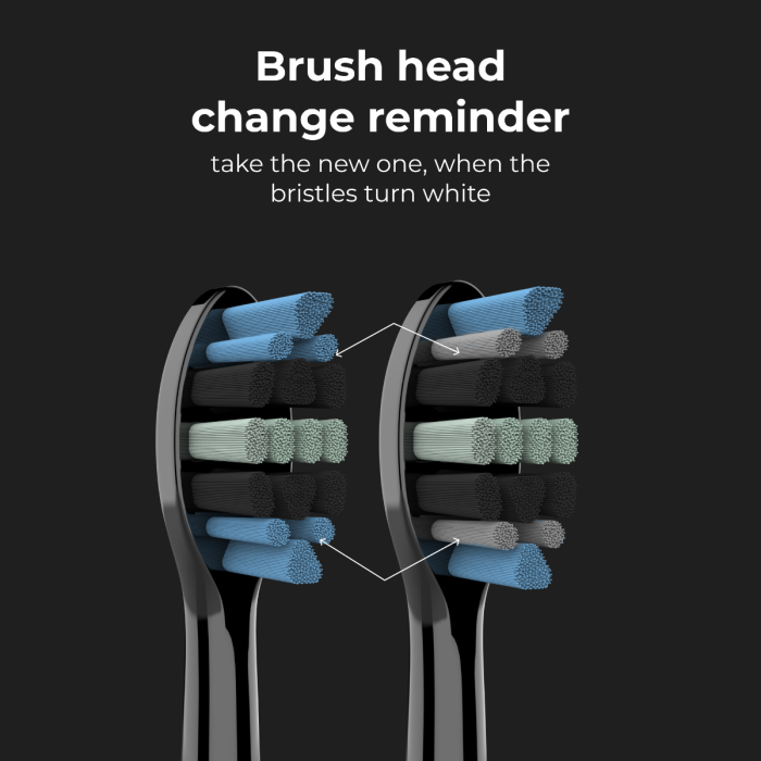 AENO ADB0006 Sonic Electric Toothbrush DB6,Black