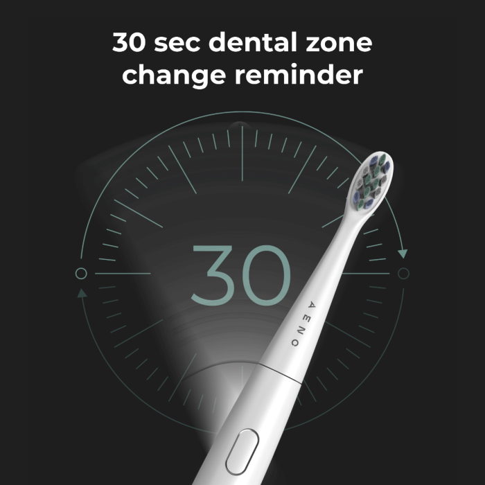 AENO ADB0008 Sonic Electric toothbrush DB8,White