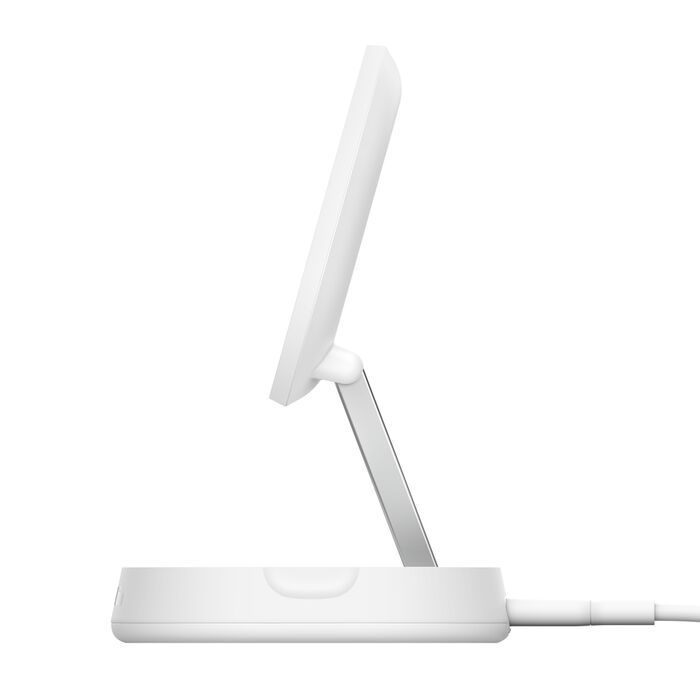Belkin Folding Wireless Charging Stand With Qi2 Magnetic 15W, White /WIA008BTWH