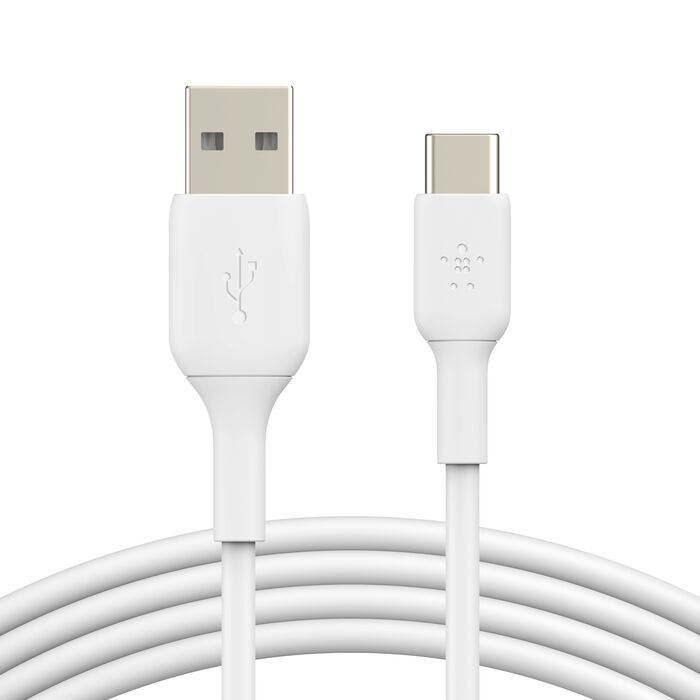 Belkin USB-A to USB-C Cable, 1M, White /CAB001BT1MWH