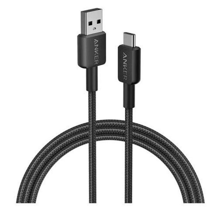 Anker USB-A to USB-C, 6ft (1.8M), Black /A81H6H11