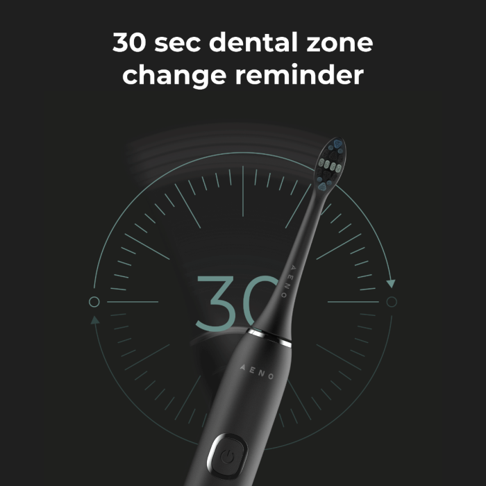 AENO ADB0004 Sonic Electric Toothbrush, DB4,Black