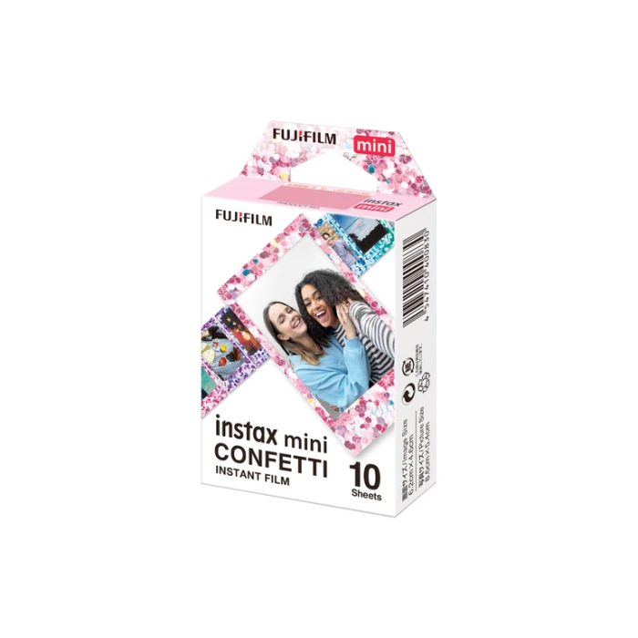 Fujifilm Instax Mini 10 Pack Designer Film Confetti