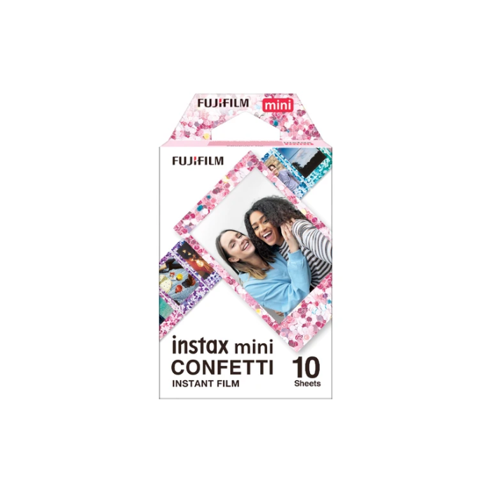 Fujifilm Instax Mini 10 Pack Designer Film Confetti