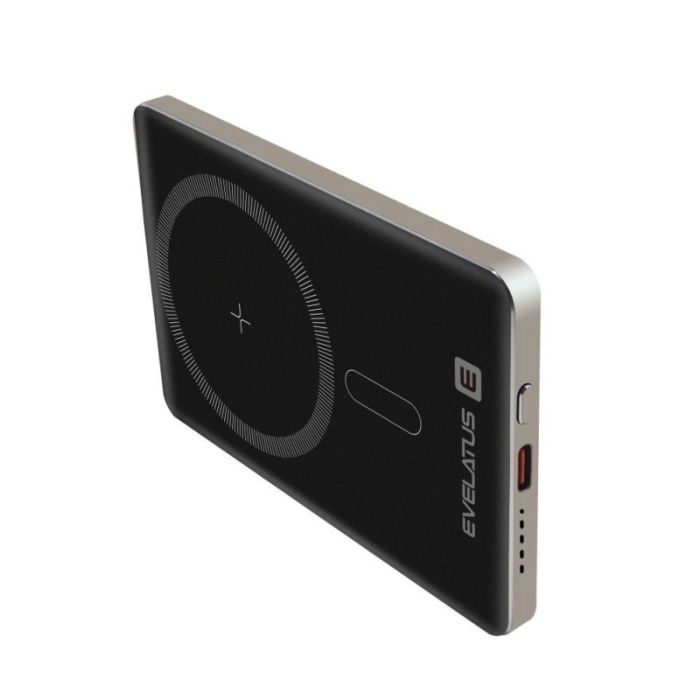 Evelatus MagLink Elite Wireless Power Bank 5000mAh Grey /EVEP02PBME