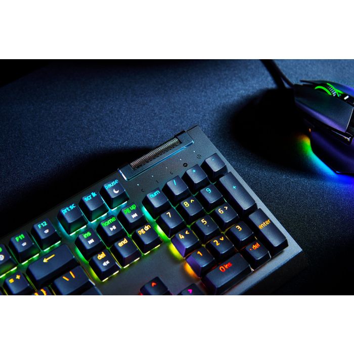 Razer Wired BlackWidow V4 X (Green Switch) - Cyrillic Layout/RZ03-04700800-R3R1