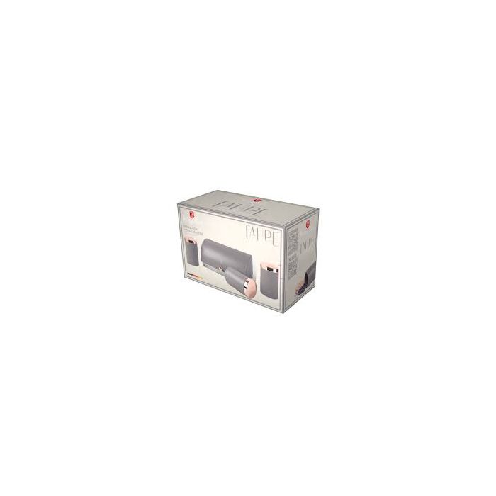 Berlinger Haus BH6834 Taupe bread box + 3 container set