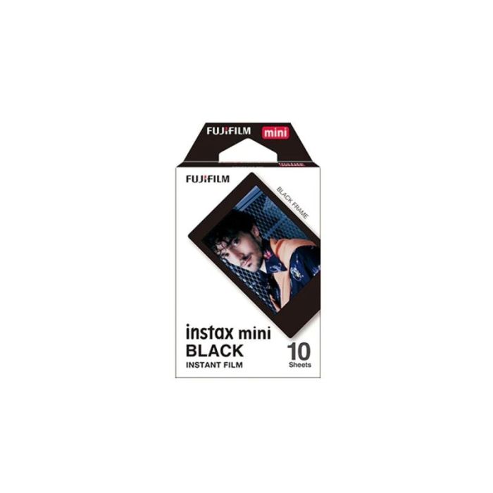 Fujifilm Instax Mini 10 Pack Designer Film Black Frame
