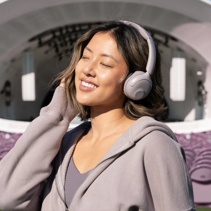 JLab Go Lux ANC Wireless Headphones, Mauve (IEUHBGOLUXANCRMVE93)