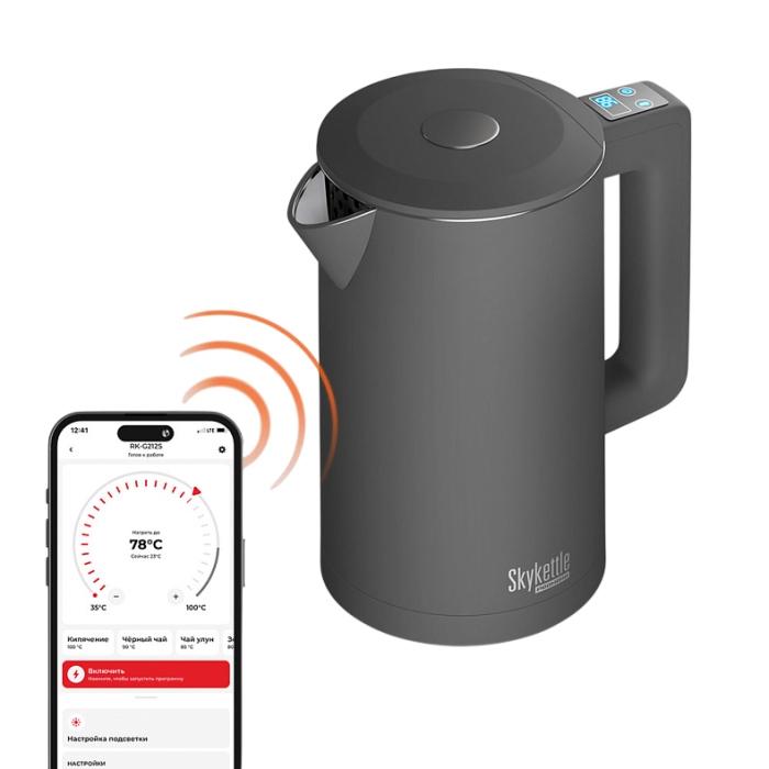 REDMOND SkyKettle KM231S smart electric kettle black