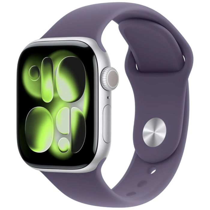 Apple Watch Series 11 GPS 42mm Silver, Purple Fog Sport Band - S/M /MEU64