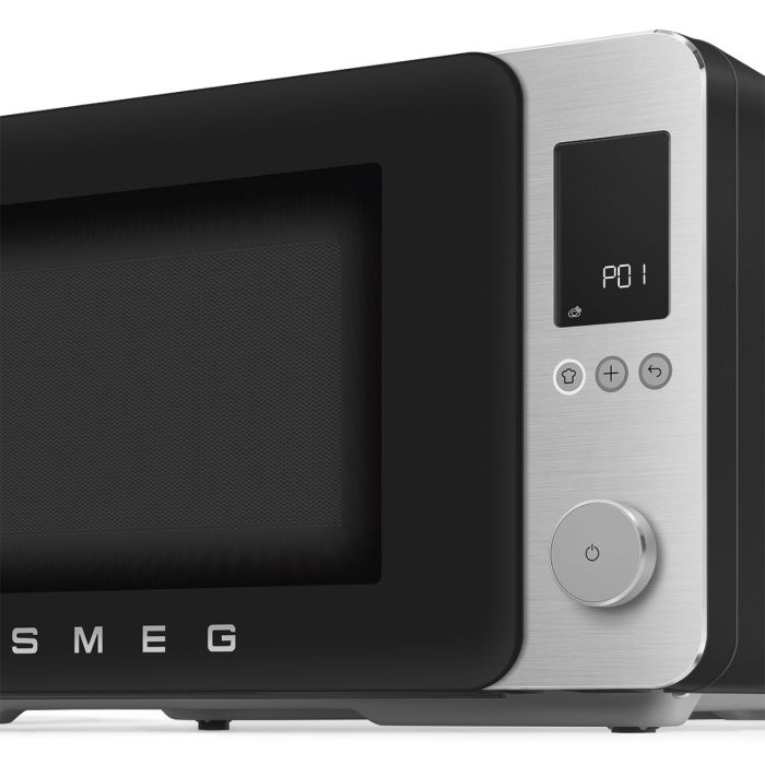 SMEG MOC02BLMEU Microwave oven with Air fry function 27l black