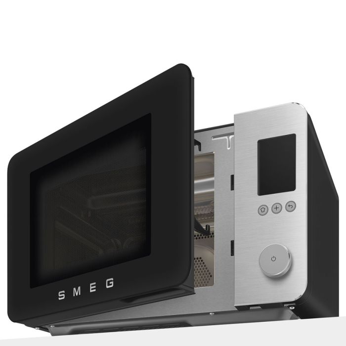 SMEG MOC02BLMEU Microwave oven with Air fry function 27l black