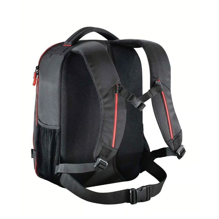 Hama Miami Camera Backpack,190,Black/Red(139855)