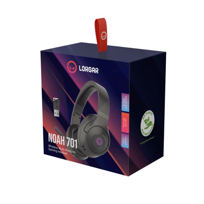 Lorgar Noah 701 Bluetooth headset Black (LRG-GHS701)