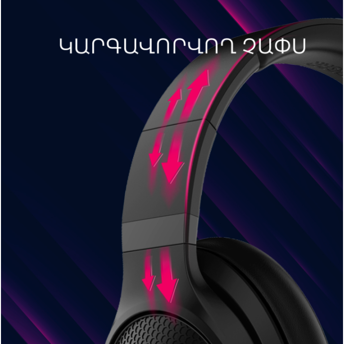 Lorgar Noah 701 Bluetooth headset Black (LRG-GHS701)
