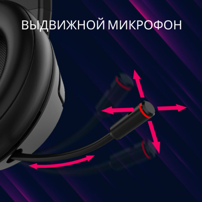 Lorgar Noah 701 Bluetooth headset Black (LRG-GHS701)