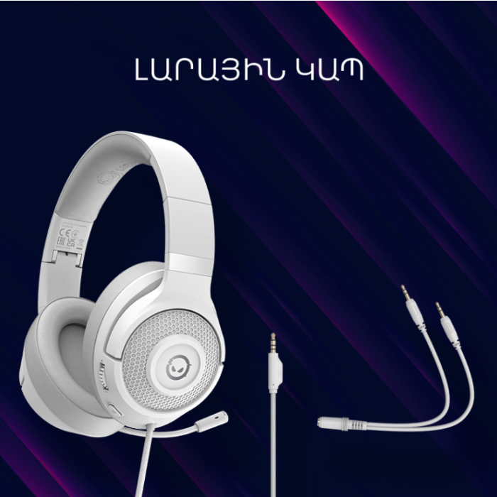 Lorgar Noah 101 Headset 3.5mm 2m Black (LRG-GHS101B)