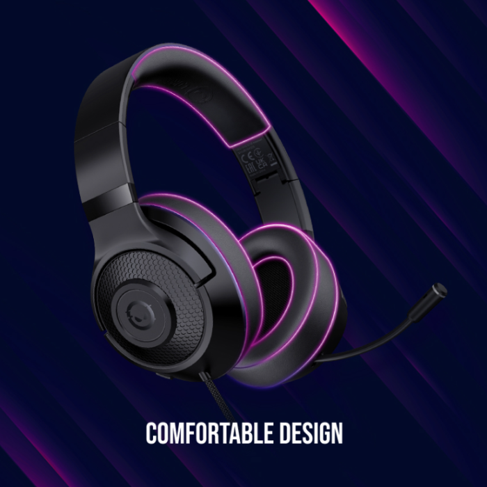 Lorgar Noah 101 Headset 3.5mm 2m Black (LRG-GHS101B)