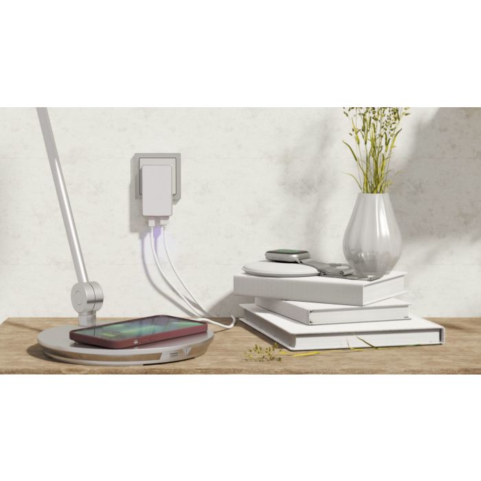 VLP Charger 20W USB-C/A QC White /vlp-WC20-01-WH