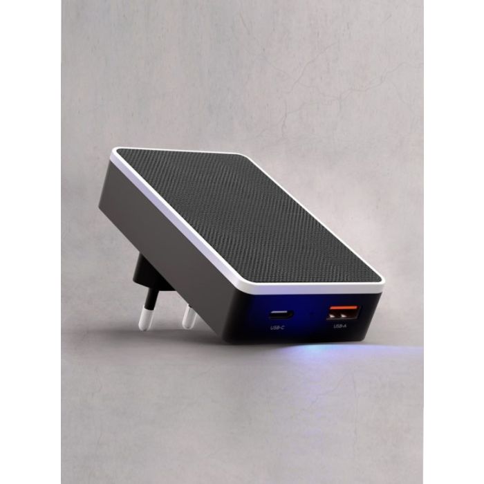 VLP Charger 20W USB-C/A QC Black /vlp-WC20-01-BK