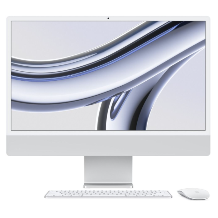 Apple iMac 24 Retina 4.5K M3 8/8 16/256 Silver /Z195002WT