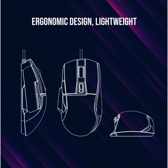 Lorgar Jetter 357 Gaming mouse/LRG-GMS357