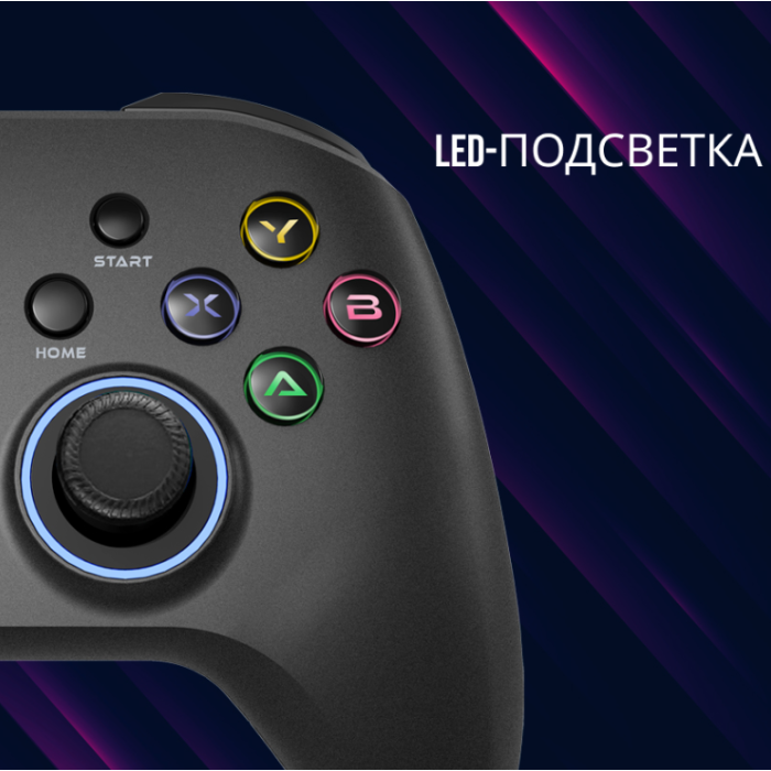 Lorgar Gamepad TRIX-510 Android/Nintendo/PC/PS3 Wireless Black (LRG-GP510)