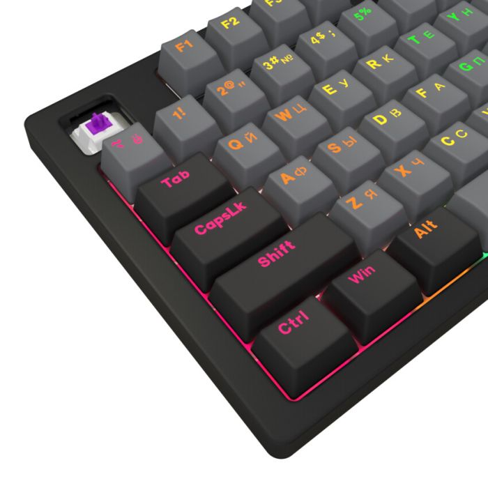 Lorgar Azar 514 Wired mech Gaming keyboard  RGB Black (LRG-GK514B)