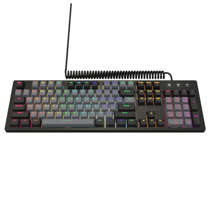 Lorgar Azar 514 Wired mech Gaming keyboard  RGB Black (LRG-GK514B)