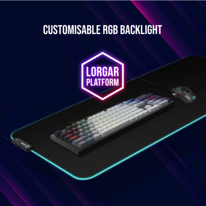 Lorgar Azar 514 Wired mech Gaming keyboard  RGB Black (LRG-GK514B)
