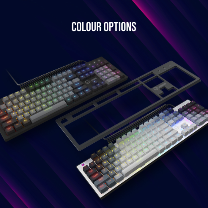 Lorgar Azar 514 Wired mech Gaming keyboard  RGB Black (LRG-GK514B)