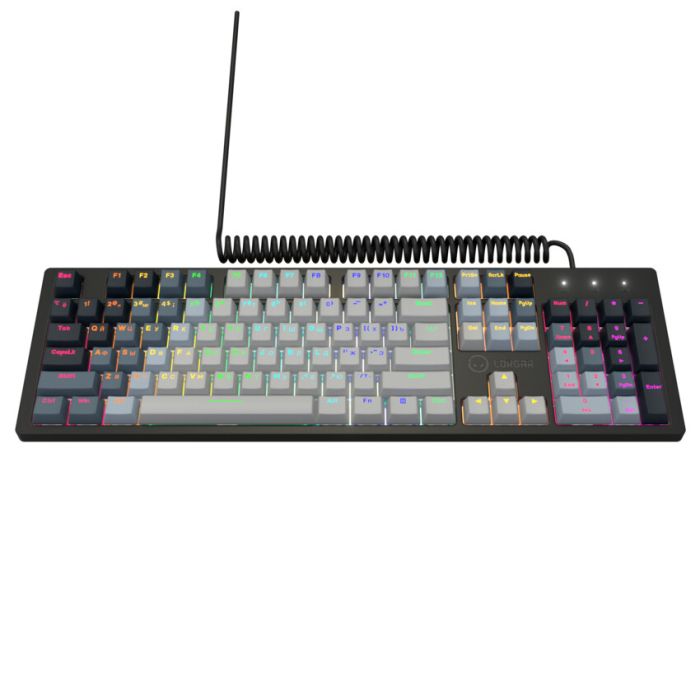 Lorgar Azar 514 Wired mech Gaming keyboard RGB White (LRG-GK514W)