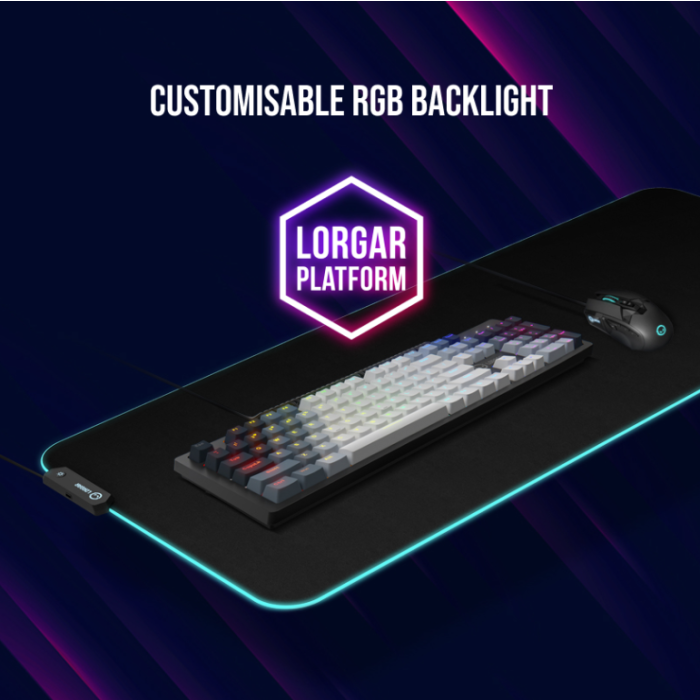 Lorgar Azar 514 Wired mech Gaming keyboard RGB White (LRG-GK514W)