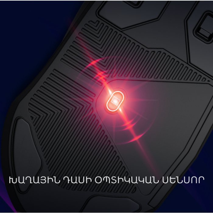 Lorgar Stricter 579 RGB 9 buttons Wired Mouse Black (LRG-GMS579)