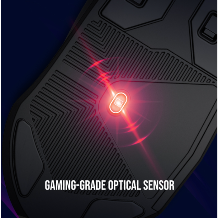Lorgar Stricter 579 RGB 9 buttons Wired Mouse Black (LRG-GMS579)