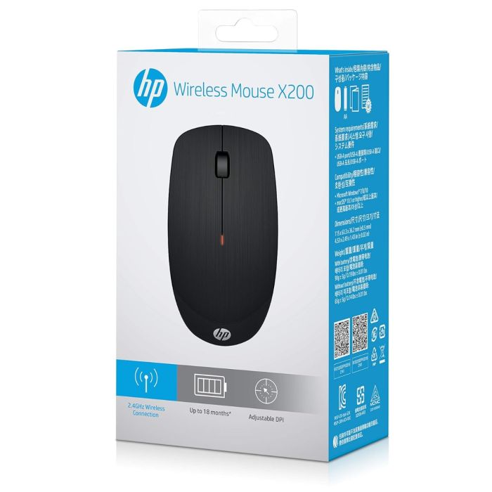 HP X200  Wireless Mouse/6VY95AA