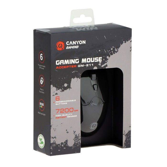 Canyon CND-SGM211/Gaming Mouse Black