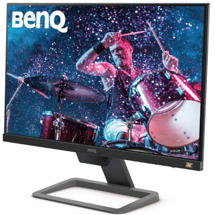 Benq 23.8 MONITOR EW2480 BLK/MET/GRY_9H.LJ3LA.TSE