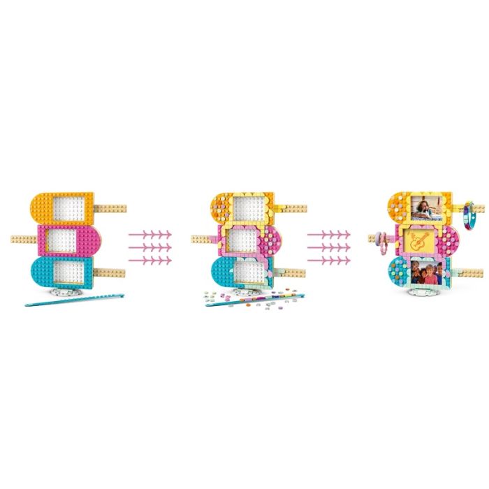 Lego Ice Cream Picture Frames & Bracelet_41956