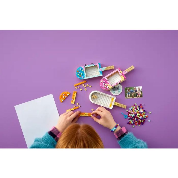 Lego Ice Cream Picture Frames & Bracelet_41956