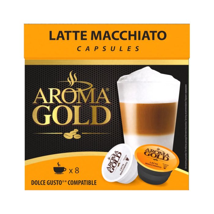 Aroma Gold Latte Macchiato 16 Capsules 193, 6gr.