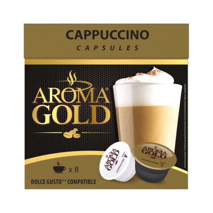 Aroma Gold Cappuccino 16 Capsules 186,4gr.