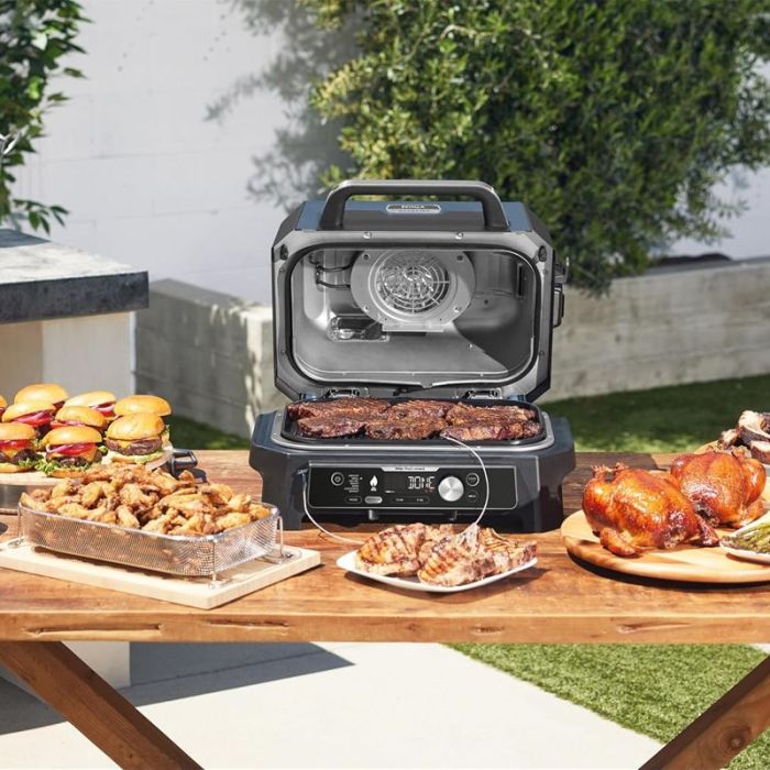 Ninja OG901EU Woodfire Pro Connect XL Electric BBQ Grill & Smoker