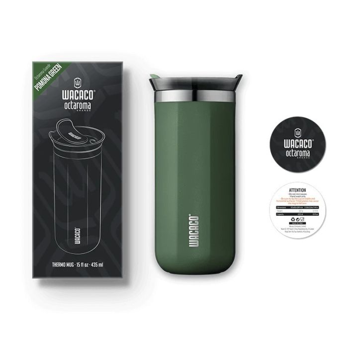Wacaco Octaroma Grande Pomona Green mug 435ml