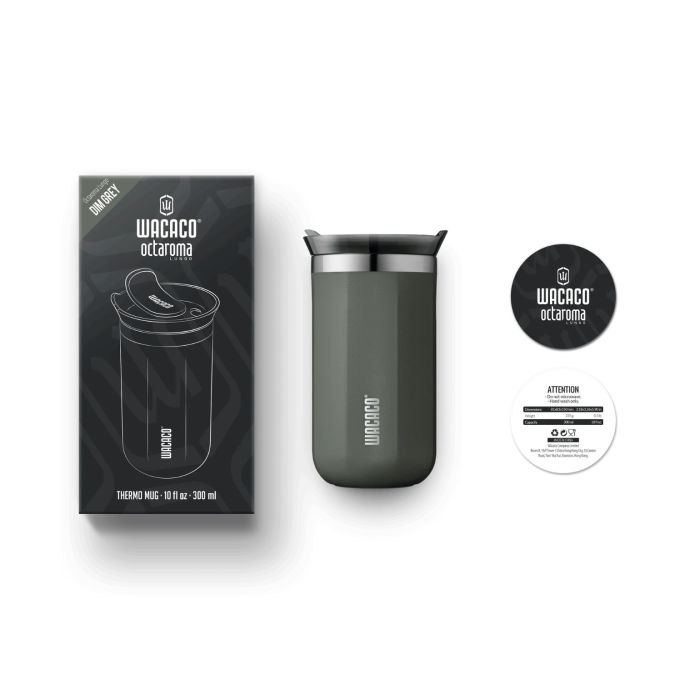 Wacaco Octaroma Lungo Dim Grey mug 300ml
