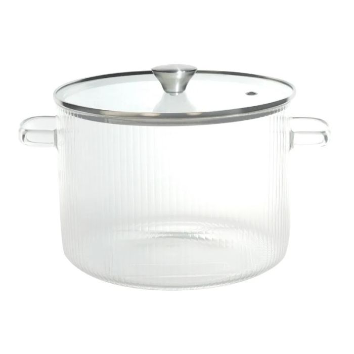 Brandani 50127 transparent borosilicate pot with lid 1.5l