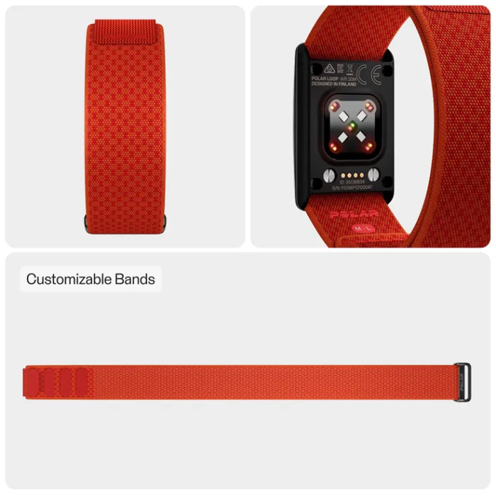 Polar Loop Wristband Orange