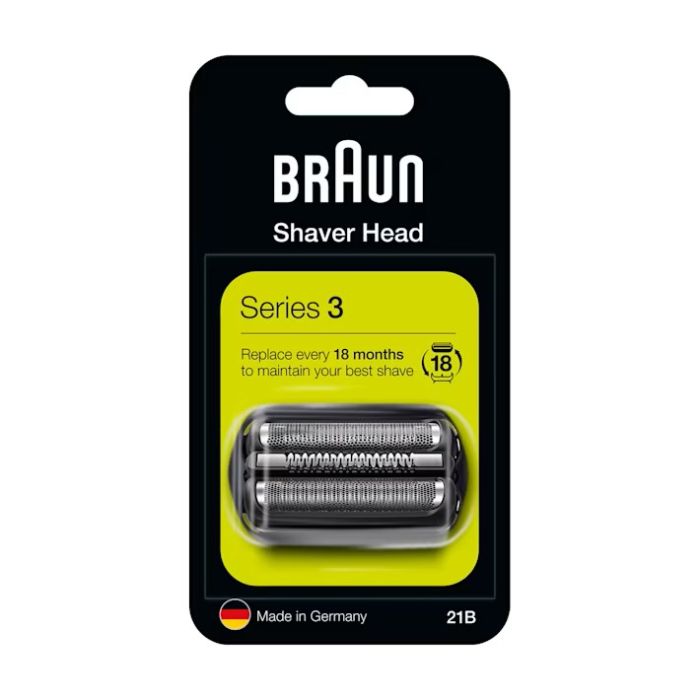 Braun Foil and Cutter Block for Series 3 Shavers 21B, Black