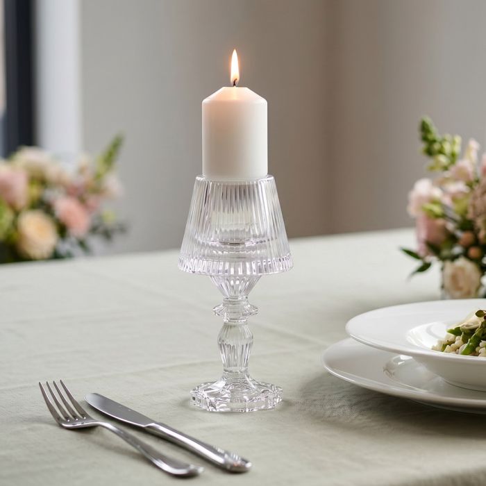 Fissman 13270 glass candle holder 17cm